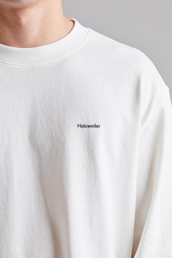 Holzweiler M Relaxed LS White-4